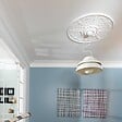 ORAC DECOR - C338 Corniche plafond polyuréthane Orac Decor - 18x18x200cm (h x p x L) - moulure décorative polyuréthane Carton 8 pièces - vignette