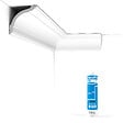 ORAC DECOR - Pack 10 mètres Corniches Plafond CX127 avec colle - Orac x Cimaises-et-plus - 9,5x9,5x200cm (h x p x L) - moulure décorative polymère - vignette