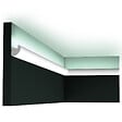 ORAC DECOR - CX188 Corniche pour éclairage indirect Orac Decor - 3,4x3,4x200cm (h x p x L) - moulure décorative polymère Pack 2 pièces - vignette