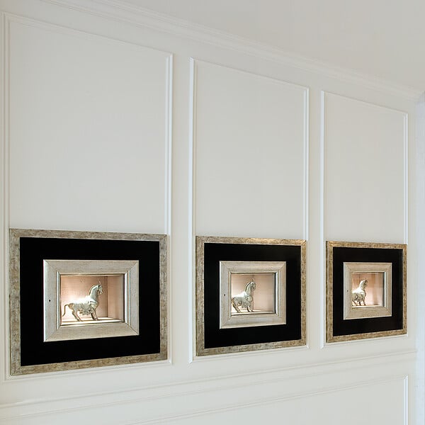 ORAC DECOR - Pack 10 mètres Corniches Plafond CX123 avec colle - Orac x Cimaises-et-plus - 8 x 8 x 200cm (h x p x L) - moulure décorative polymère - large