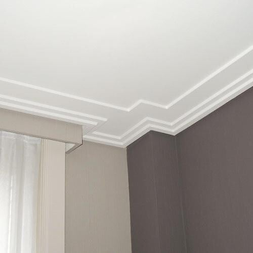 ORAC DECOR - C353 Corniche plafond polyuréthane Orac Decor Luxxus - 3,5x16,5x200cm (h x p x L) moulure décorative Carton complet - large