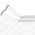 SANS - Corniche Plafond Cimaises et plus C19 - 7x6x200cm (h x p x L) - moulure décorative polymère - vignette