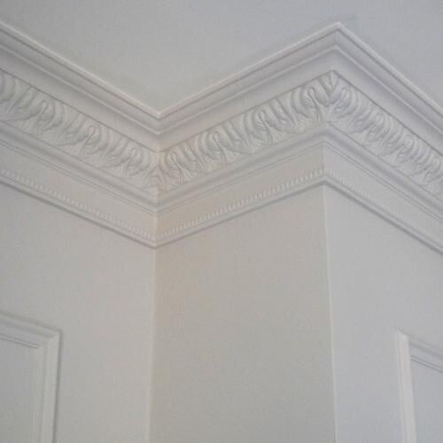 ORAC DECOR - C219 Corniche plafond Orac Decor - 17,5x13x200cm (h x p x L) - moulure décorative polyuréthane Pack 2 pièces - large