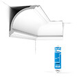 ORAC DECOR - Pack 10 mètres Corniches Plafond C338 avec colle - Orac x Cimaises-et-plus - 18 x18 x 200cm (h x p x L) - moulure décorative polyuréthane - vignette