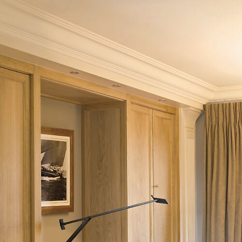 ORAC DECOR - C334 Corniche plafond Orac Decor - 15x19,5x200cm (h x p x L) - moulure décorative polyuréthane Pack 2 pièces - large