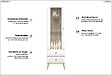 OTITEC - Armoire Vitrine - H.190 x L.55 x P.40 cm - PRESTIGE - vignette