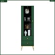 OTITEC - Armoire Vitrine - H.190 x L.55 x P.40 cm - SAPIN - vignette