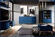 OTITEC - Armoire Vitrine - H.150 x L.92 x P.40 cm - MARIN - vignette