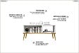 OTITEC - Table Basse - H.42 x L.90 x P.60 cm - PRESTIGE - vignette