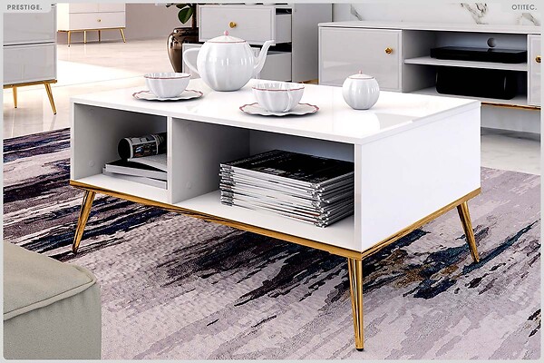 OTITEC - Table Basse - H.42 x L.90 x P.60 cm - PRESTIGE - large
