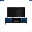 OTITEC - Meuble TV - H.54 x L.160 x P.40 cm - MARIN - vignette