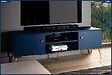 OTITEC - Meuble TV - H.54 x L.160 x P.40 cm - MARIN - vignette