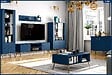 OTITEC - Meuble TV - H.54 x L.160 x P.40 cm - MARIN - vignette