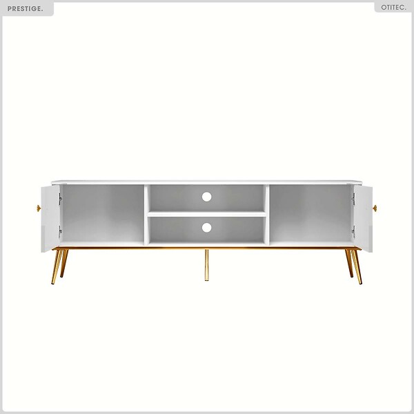OTITEC - Meuble TV - H.53 x L.160 x P.40 cm - PRESTIGE - large
