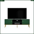 OTITEC - Meuble TV - H.54 x L.160 x P.40 cm - SAPIN - vignette