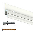 ARTITEQ - Cimaise Deco Rail 200 cm + vis & chevilles - Cimaise Tableau Artiteq - vignette