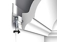 ARTITEQ - Cimaise Deco Rail 200 cm + vis & chevilles - Cimaise Tableau Artiteq - vignette