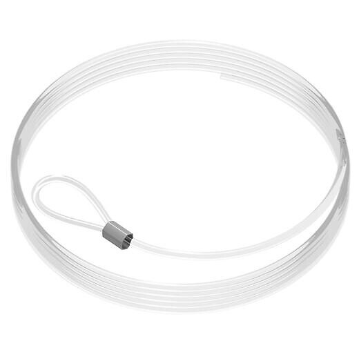 ARTITEQ - Fil perlon transparent à oeillet 2 mm - Accrochage Tableau Artiteq 200 cm , Pack de 5 - large