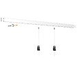 ARTITEQ - Cimaise Box Artiteq Click 150 cm PREMIUM - Kit accrochage tableau 150 cm - vignette