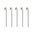 ARTITEQ - Pack 5 tiges métalliques blanches en U 2 mm pour Cimaise - Accessoire Cimaise Artiteq 100 cm - vignette