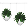 ARTITEQ - Kit complet avec cimaise Click Rail pour suspension deux cache-pots de fleurs Botaniq - Artiteq - vignette