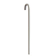 ARTITEQ - Pack 5 tiges métalliques blanches en U 2 mm pour Cimaise - Accessoire Cimaise Artiteq 200 cm - vignette