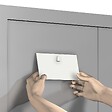ARTITEQ - Plaque accrochage magnétique tableau pour cloison métallique - Artiteq 12 kg - vignette