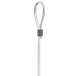 ARTITEQ - Pack de 100 Serre-câbles - pour câble ou fil perlon Artiteq 1,5 mm - large