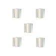 ARTITEQ - Pack 5 crochets supérieurs cylindriques - Accessoire Cimaise Artiteq Blanc laqué - vignette