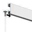 ARTITEQ - Pack de 5 fils perlon transparents + solid slider 2 mm - Accessoire Cimaise Artiteq 100 cm - vignette