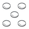 ARTITEQ - Pack 5 câbles acier à oeillet 1,8mm - Accrochage Tableau Artiteq 100 cm - vignette