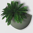 ARTITEQ - Kit Cache-pot de fleurs suspendu vert - suspension de Jardinière Botaniq Artiteq - vignette