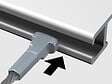 ARTITEQ - Câble acier Twister Micro 1 mm pour cimaise - Accessoire Cimaise Artiteq 200 cm , Pack de 5 - vignette