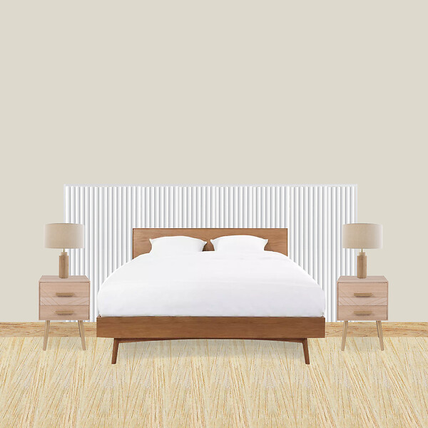ORAC DECOR - Kit tête de lit DIY avec des panneaux muraux - W110 HILL Orac Decor - Revêtement - large