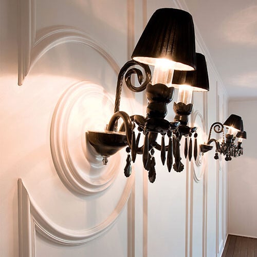 ORAC DECOR - R08 Rosace de plafond Orac Decor ø 38cm - moulure décorative polyuréthane Avec un tube de colle - large