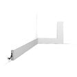ORAC DECOR - SX162 Moulure multifonctionnelle Orac Decor Axxent - 4x1x200cm (h x p x l) - plinthe décorative Carton 8 pièces , A peindre - vignette