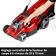 EINHELL - Tondeuse à gazon sans fil RASARRO 36/36 Kit Power X-Change EINHELL 3413282 avec 2 batteries 3,0 Ah et 2 chargeurs - vignette