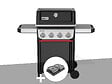 WEBER - Barbecue à gaz Spirit E-410 + Kit de préparation et de service - Weber - vignette