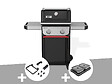 WEBER - Barbecue à gaz Spirit E-210 + Set d'accessoires clipsables Weber Works + Kit de préparation et de service - Weber - vignette