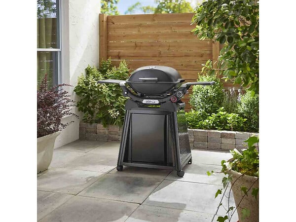 WEBER - Barbecue à gaz Q 2800N+ Chariot noir + Spatule - Weber - large