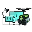 EGO - Pack convertisseur d'énergie Nexus Escape 500 W + Batterie 2,5 Ah - PAD5000E - vignette