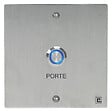 HERACLES - Bouton poussoir NO/NF sur plaque inox 40x100mm avec 2 vis anti-vandales  - HERACLES - PL40NFL - vignette