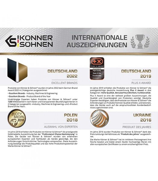 KONNER SOHNEN - Plate-forme à bois pour fendeuse de bûche KS - Könner  Söhnen KS 8-15Table - large