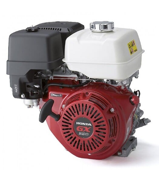 HONDA ENGINES - Moteur Honda GX390 13 CV avec sortie horizontale 389 cm3 QHB1 - large