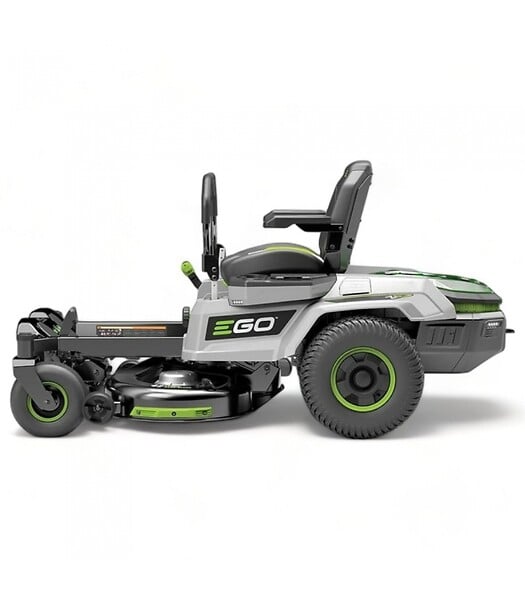 EGO POWER+ - Tracteur Tondeuse électrique Rotation zéro, largeur de tonte 107 cm, 4 batteries 56V 10Ah - EGO ZT4201E - large