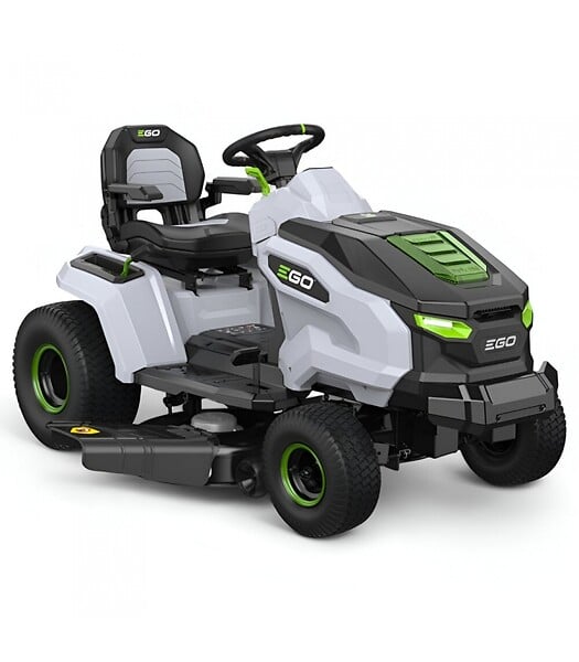 EGO POWER+ - PACK Tondeuse autoportée sur batteries coupe 107 cm, 6 batteries 10Ah et chargeur rapide - EGO TR4201E - large