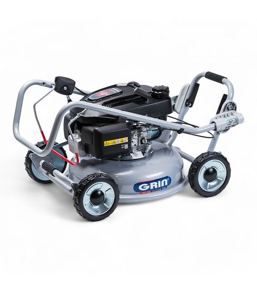 GRIN - Tondeuse thermique tractée 46 cm, mulching extra-fin, moteur Honda 166cm³ - GRIN HM46A-HONDA - large