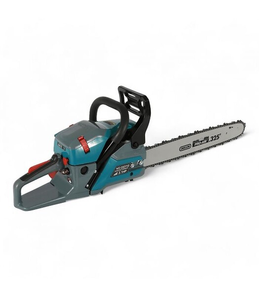 KONNER SOHNEN - Tronçonneuse thermique 50" moteur 54,5 cm³, guide et chaîne OREGON - Könner  Söhnen KS CS31G-20-1 - large