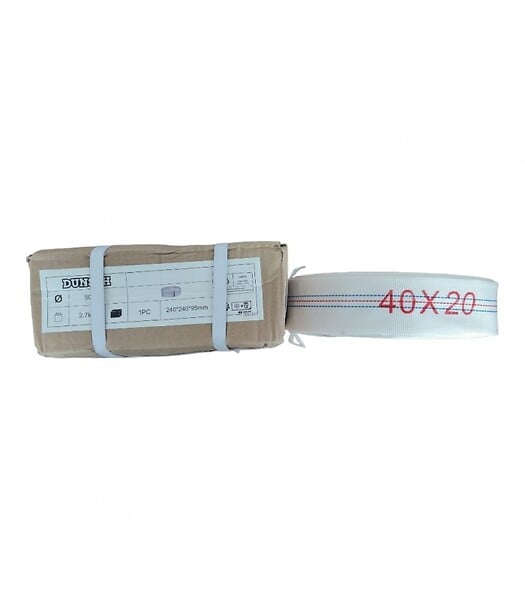 DUNSCH - Tuyau de refoulement tressé 1,5 pouce 38mm x 20m LEA DH40 - large