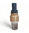 DUNSCH - Clapet anti retour en laiton avec crépine et manchette, pour pompe - 3/4 pouce (20 mm) - vignette